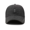 Autumn Winter Velvet Warm Cap Middle-Aged and Elderly Ear Protection Cotton Cap Men's Baseball Cap