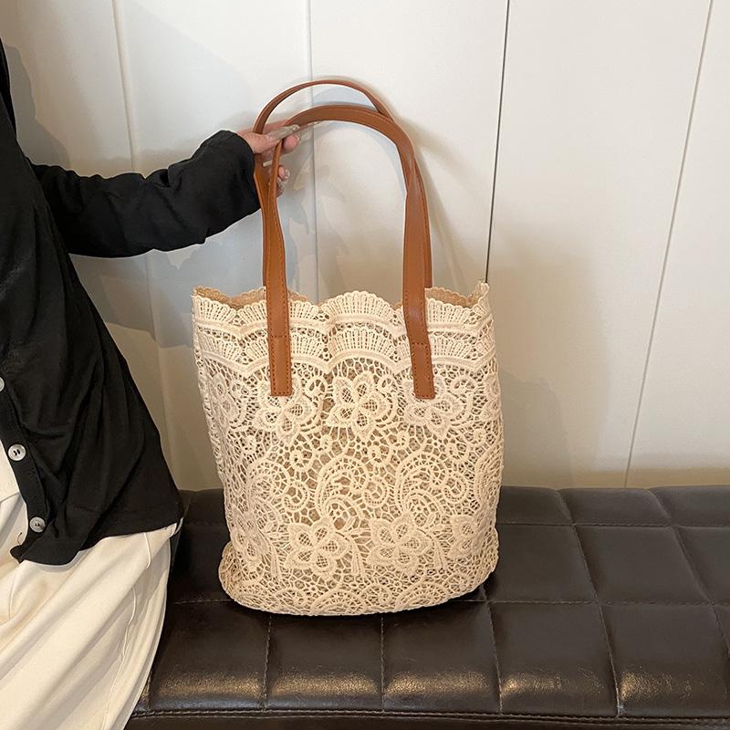 Summer Beach Vacation Leisure Woven Bag for Women New Large Capacity Fashion Versatile One Shoulder Women's Bag