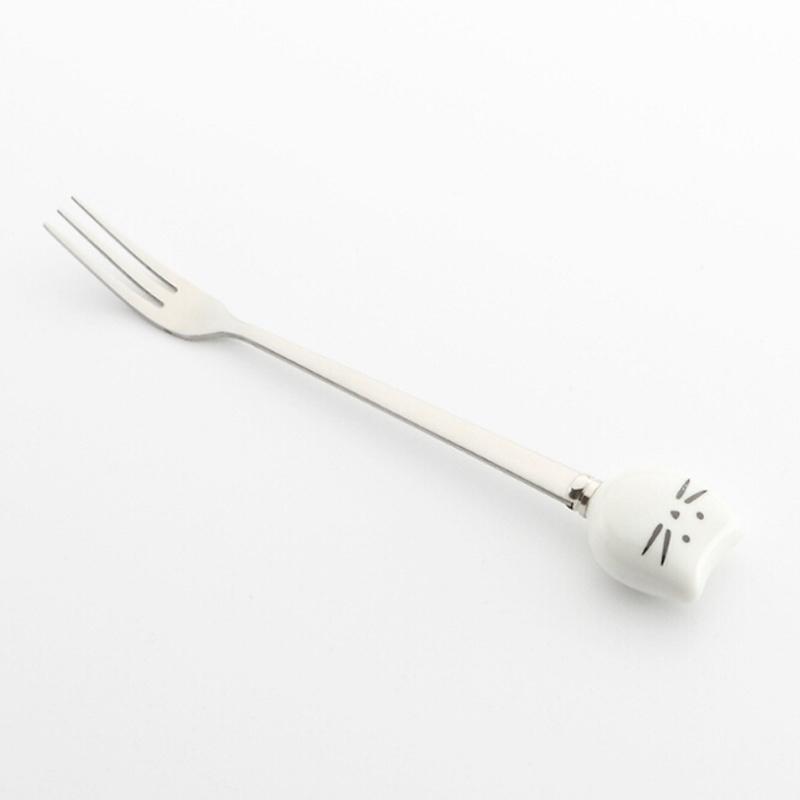 Kitchen Accessories Coffee Shop Coffee Spoon Accessories Home Eco-Friendly Stainless Steel Fork