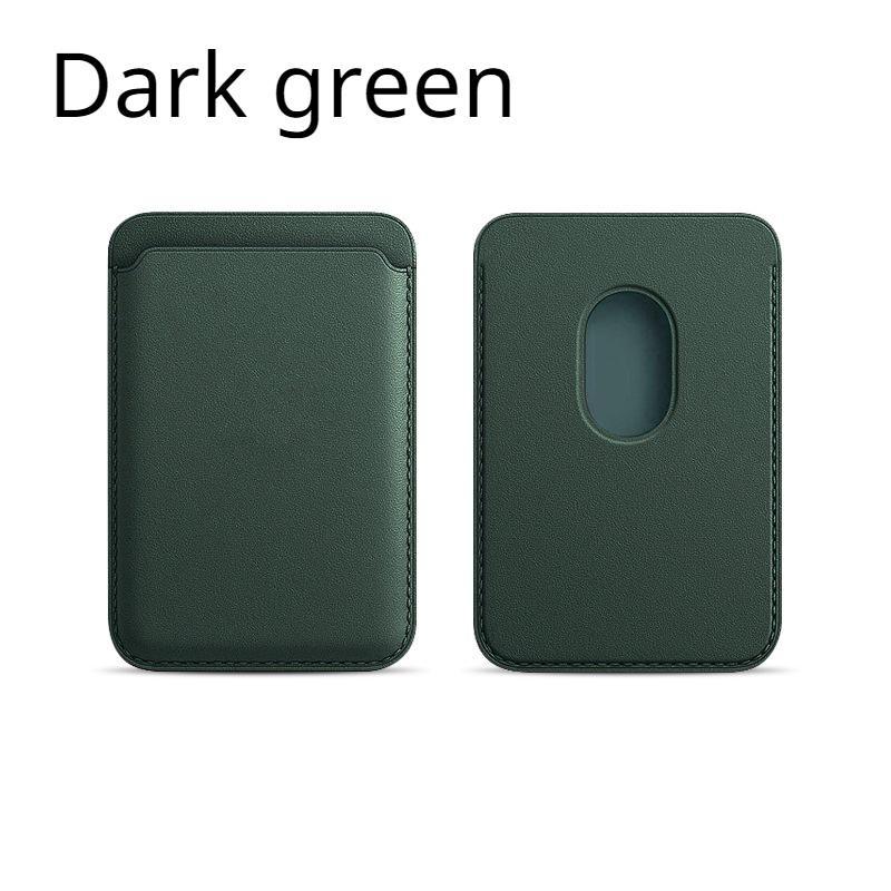 Fit for Magsafe Magnetic Luxury Leather Card Holder Wallet Case Fit for IPhone 14 Pro Max 13 12 Phone Bag Cover Adsorption Accessories