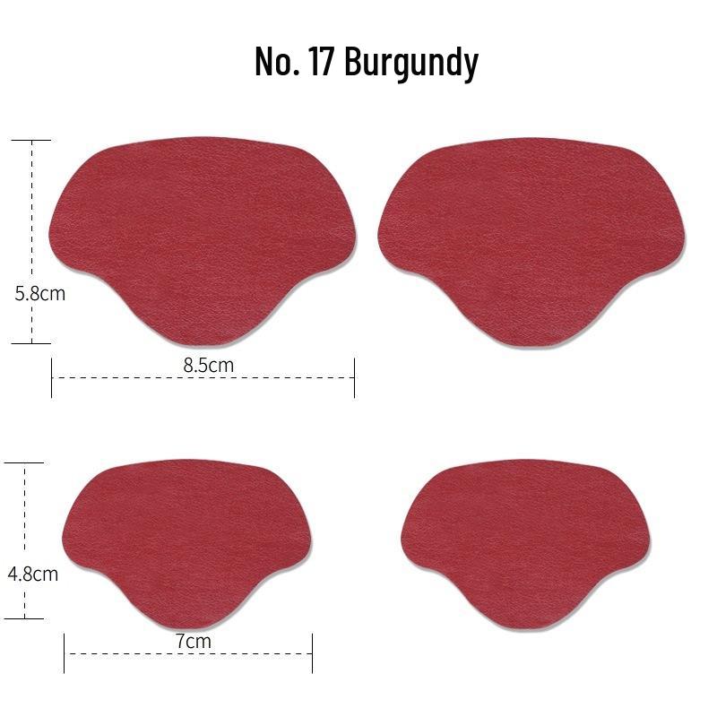 Samolepicí mikroflísové záplaty na opravu podšívky bot pro paty a tenisky