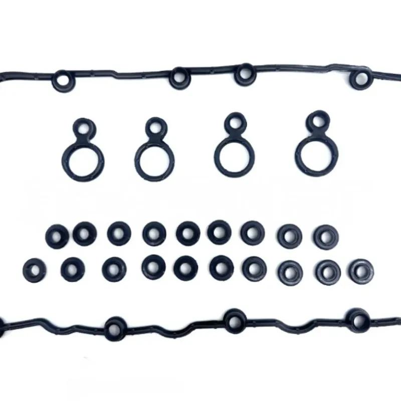 Black Plastic Part Number VS50906R 5047439AB 5047440AC Engine Valve Cover Gasket Set For Jeep For Cherokee For Dodge Accessories