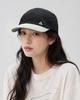 Clape Short Brim Baseball Cap Cotton Unstructured Outdoor Running Black BS26DY11