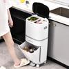 Household Kitchen Dry-Wet Separation Trash Can