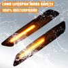 2X LED Sequential Fender Indicator Side Marker Blinker Turn Signal Lights for BMW 5 Series F10 F11 528i 528iX 535i 2011 12 2013