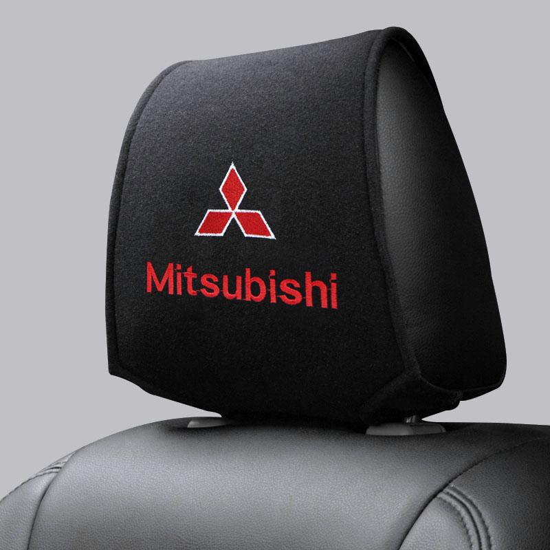 1 pezzo Cuscino Poggiatesta Schienale Sedile Auto Copertura Antipolvere Articoli per Auto Per Mitsubishi ASX Lancer L200 Pajero Sport Attrage Mirage Eclipse