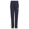 Pantalon Unisexe Enfant - Adidas - U 3S FL Pant - Legend Ink-White - Molleton Doux - Matériaux Recyclés