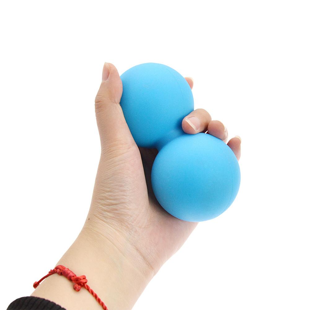 Multifunctional Silicone Peanut Massage Ball  For Yoga Relaxing Fitness Ball Acupoint Healing Fitness Ball