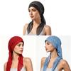 Stylish Womens Glitter Mesh Headscarf Cap With Sun Protection For Summer And Winter Wear