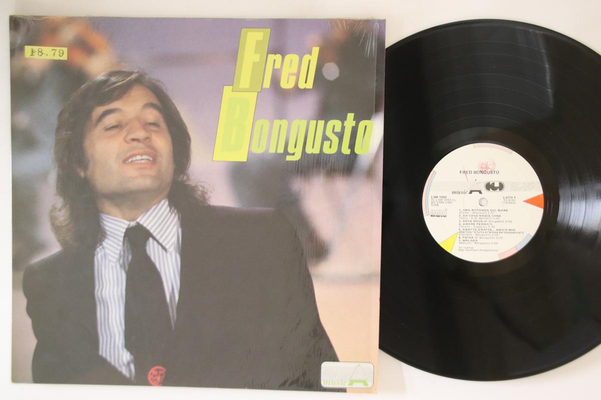

LP Record FRED BONGUSTO - Fred Bongusto LSM1092 CGD 1986 Italy Pop Used