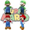 Mario Bro Super Luigi Mario Plush Toy Game Character Filling Doll Christmas Gift