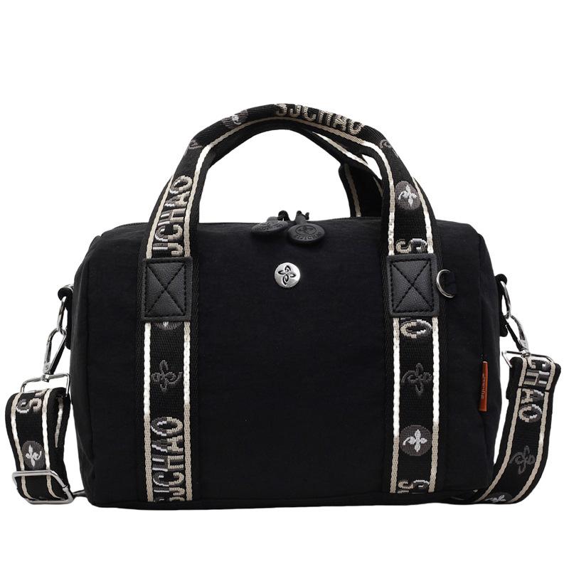 Large capacity casual portable pillow bag personalized fashion shoulder strap messenger bag commuter travel portable storage shoulder bag