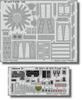 eduard Etched Parts Plastic Model Kit Parts EDU491575 1/48 P-47M (for MiniArt)