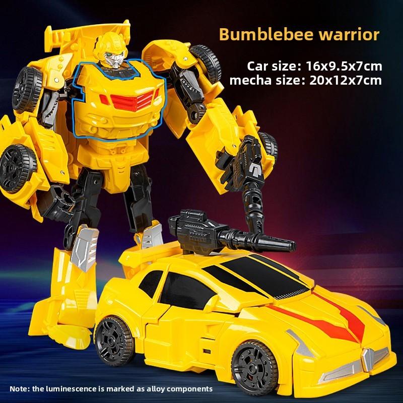 Puzzle Childrens Transforming Car Airplane Robot Toy For Kids Education Gift And