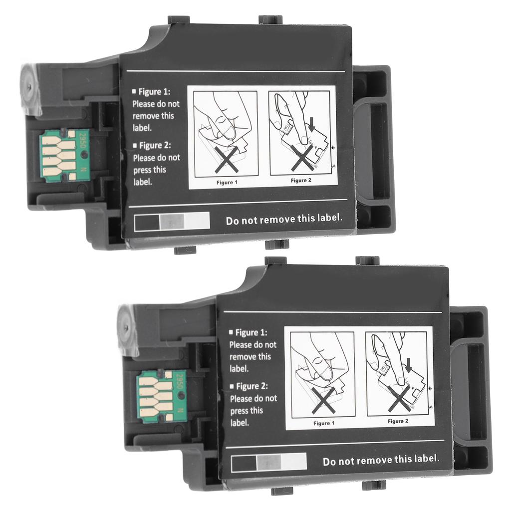 2Pcs Ink Maintenance Box Easy Ink Refilling Waste Ink Box for WF 100 WF 100W PX S05B S05W C13T295000 T295000
