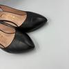 Used Rare GUCCI Gucci Sherry Line Leather Pumps 36.5 Black