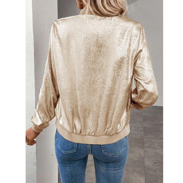 New Autumn Winter Casual Fashion Classic Sequined Nightclub Coat
