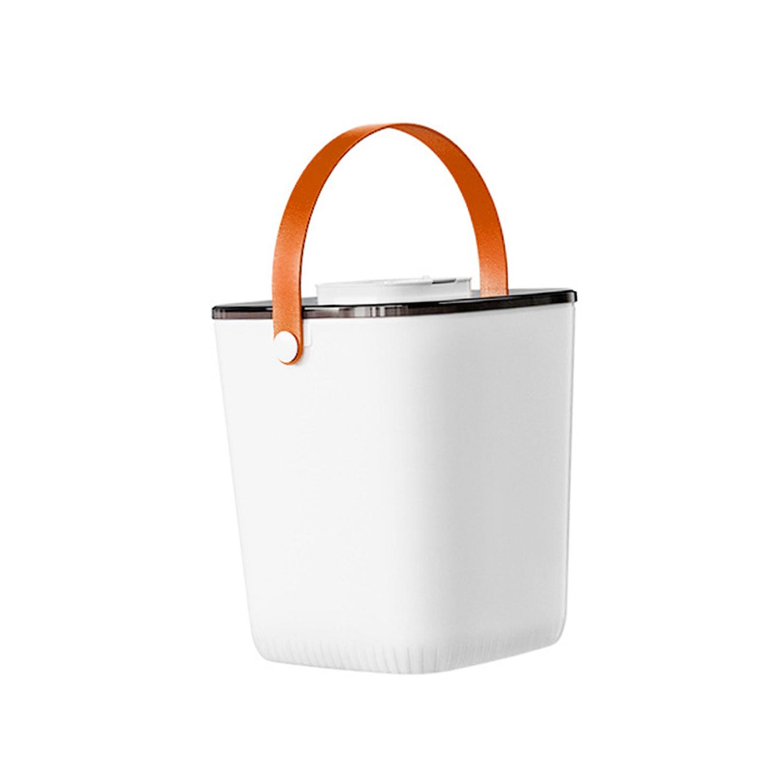 

Pet Food Storage Container Vacuum Translucent Lid Home Use Pet Food Bucket білий