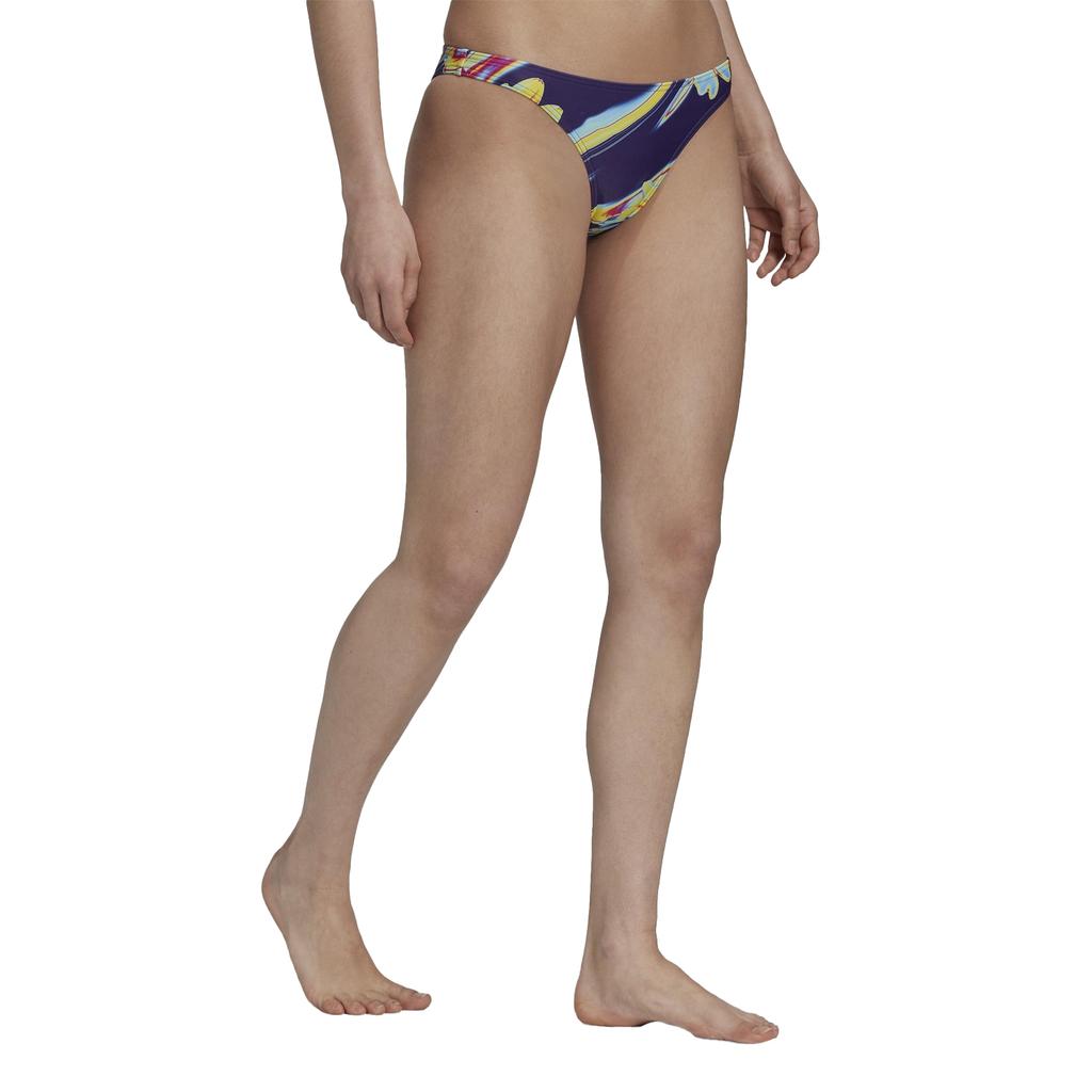 Adidas Womens/Ladies Positivisea Abstract Floral Bikini Bottoms