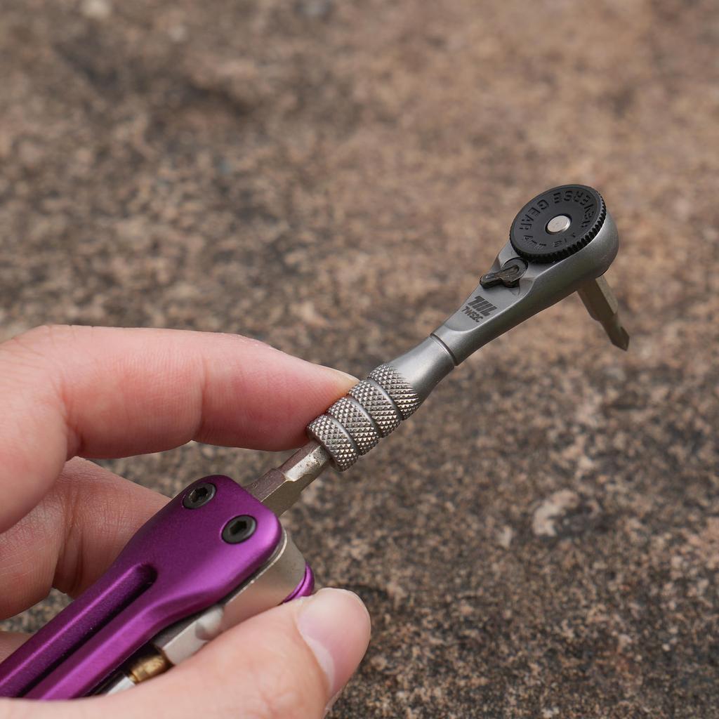 711L Micro Ratchet Wrench with Knurled Grip 4mm Precision Ratchet Screwdriver for and Device Repair Mini Ratchet Tool - Electronics, Watches,