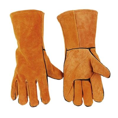 Gants de soudage résistants pour soudeur/pâtissier/jardinier, gants de forge en cuir