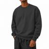 Herren Farbe Lässiger Lockerer Pullover Sweatshirt