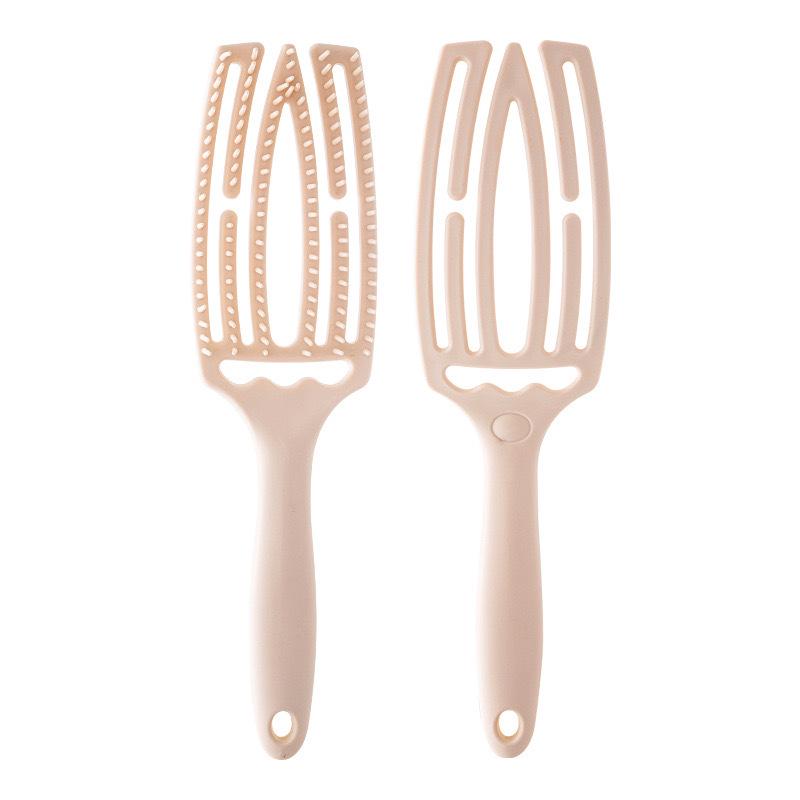 

Вентилируемая массажная расческа для гладких волос - Для влажного/сухого использования, Идеальна для укладки высокого затылка в домашних условиях 26*7*3cm слоновая кость