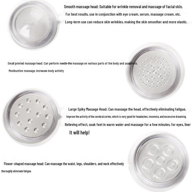 4-Head Mini Eye Massager Pen - First Gen
