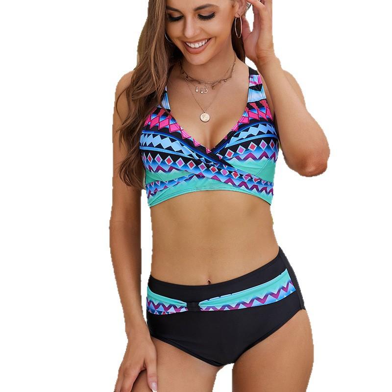 Women's Bikini Sexy Swimsuit Beachwear 2-Piece Set Swimsuit