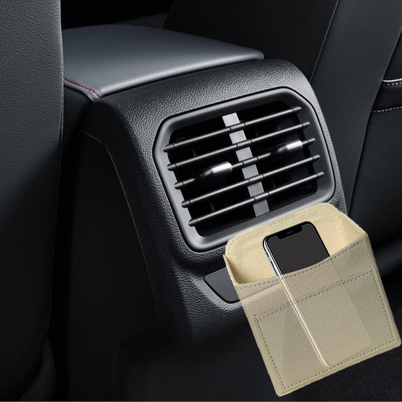 Aufbewahrungstasche für Lüftungsschlitze im Auto, Tasche für Lüftungsschlitze im Auto, Große Kapazität, Auto-Organizer, Innentasche zur Aufbewahrung für Autos, LKWs, SUVs