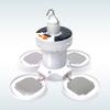 Solar & USB Charging Camping Light with Hanging Hook Outdoor Hanging Tent Lamp Portable Folding Emergencies Light