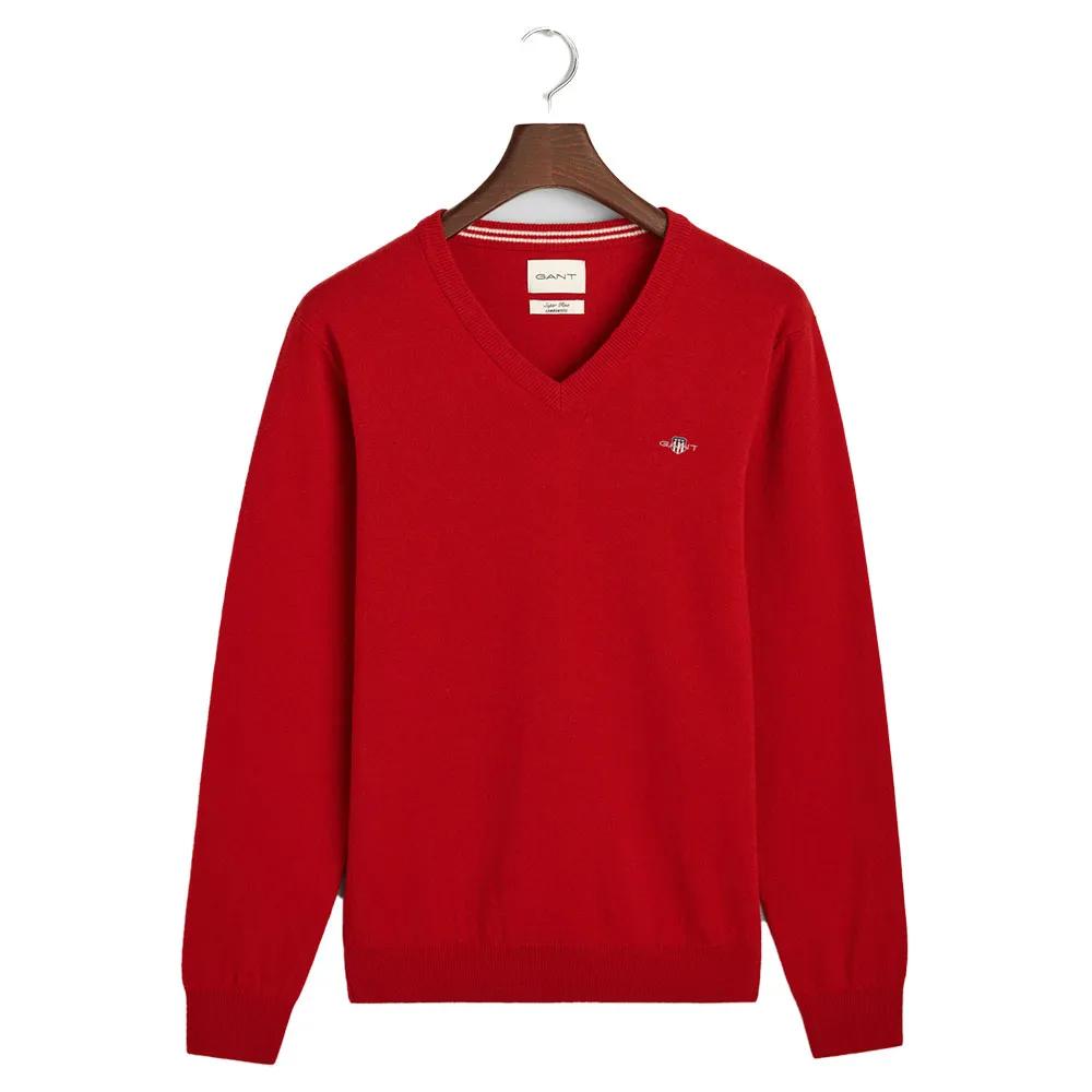 Gant Свитер с V-образным вырезом Superfine Lambswool EU S
