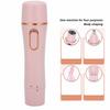 4 In 1 Facial Hair Removal Shaver USB Painless Facial Hair Remover Electric Eyebrow Trimmer