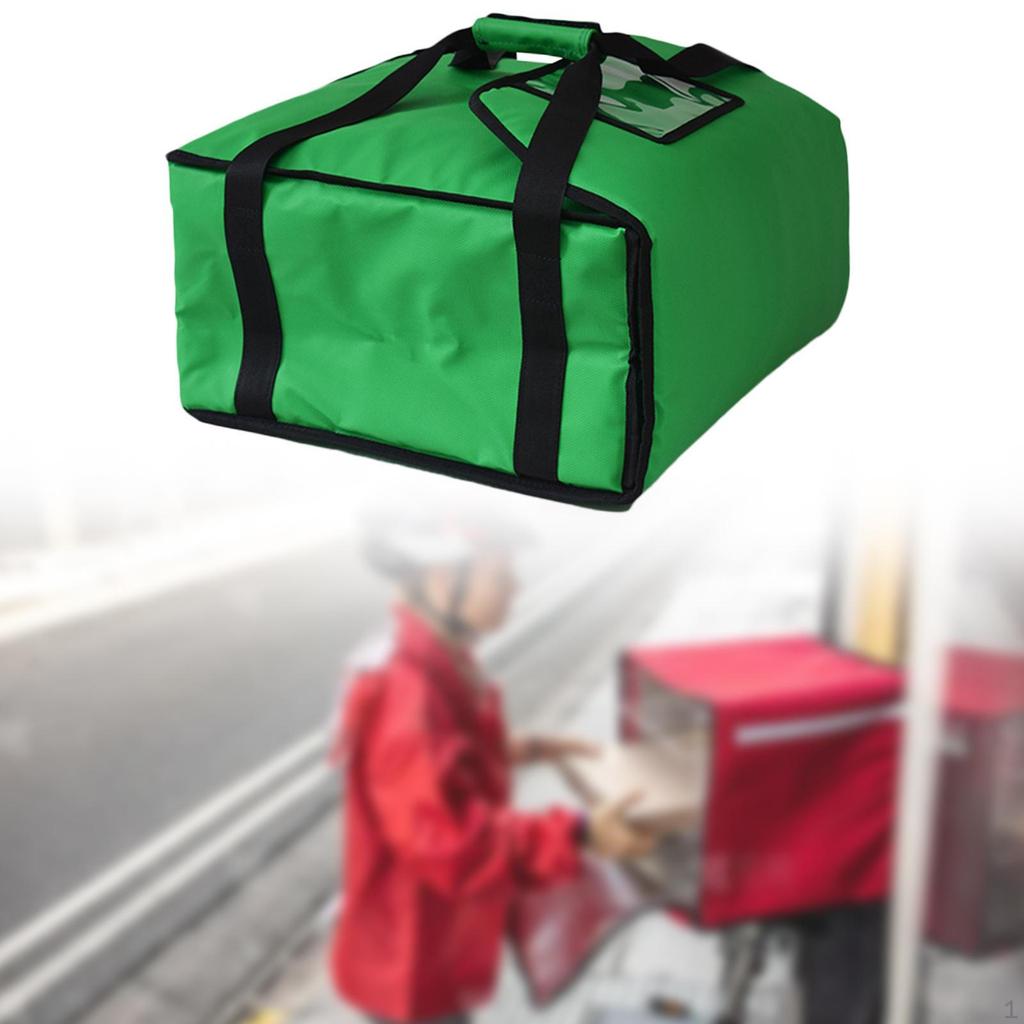 Foldable Insulated Bag for Pizza Transport and Food Service