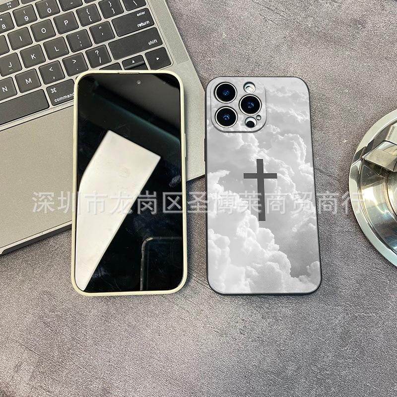 The new foreign trade model is suitable for iPhone15 mobile phone case 14PROMAX all-inclusive 13 anti-drop 16/15 protective case 17.