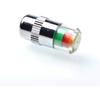 ANKI HAPPIGO 8Pcs 2.2Bar 32-To-35 PSI Car Tire Pressure Monitor Valve Stem Caps Sensor Indicator Easy To Read 3 Color Eye Alert