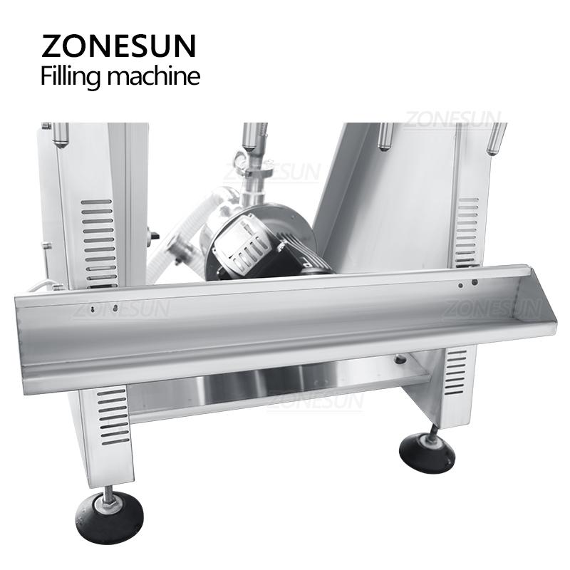 ZONESUN Automatic Liquid Red Wine Filling Machine Bottle Packaging Production Line ZS-RWGFP4