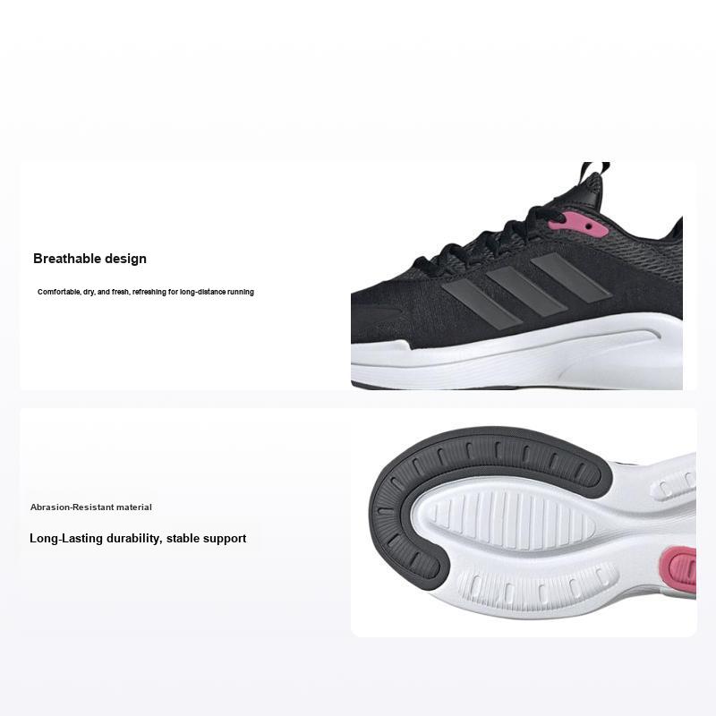 Adidas AlphaEdge+ Black Pink Fusion Женские кроссовки Core-Black Grey-Six IF7287 36⅔