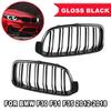 For Bmw F30 F31 3 Series 318i 320i 330i 320d Carbon Fiber/Black Grill Facelift Racing Grille Kidney Front Bumper Grill 2012-2018