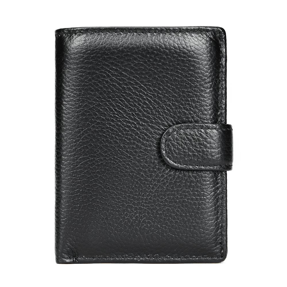 Portefeuille rfid antivol décontracté rétro porte-cartes pour hommes sac à cartes sac à monnaie grande capacité portefeuille pour hommes black, multicolore