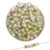 8mm Summer Dream Jelly Duplex Glass Round Beads Loose Beads DIY Handmade Bracelet Glaze Beading String Material Beads for Jewelry Making