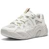 Anta Duo Duo Shoes Thick Sole Comfortable Wear-Resistant Low-Top Dad Shoes Women sneaker White Gray 122438888-3