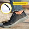 Chaussures de sécurité antistatiques à pédale unique anti-écrasement anti-perforation à tête plastique respirantes outillage chaussures de protection légères