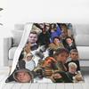 Marcus Und Martinus Zwillinge Fleece-Kuscheldecken MM Sänger-Decken für Sofa Couch Ultra-Weiche Schlafzimmerdecke
