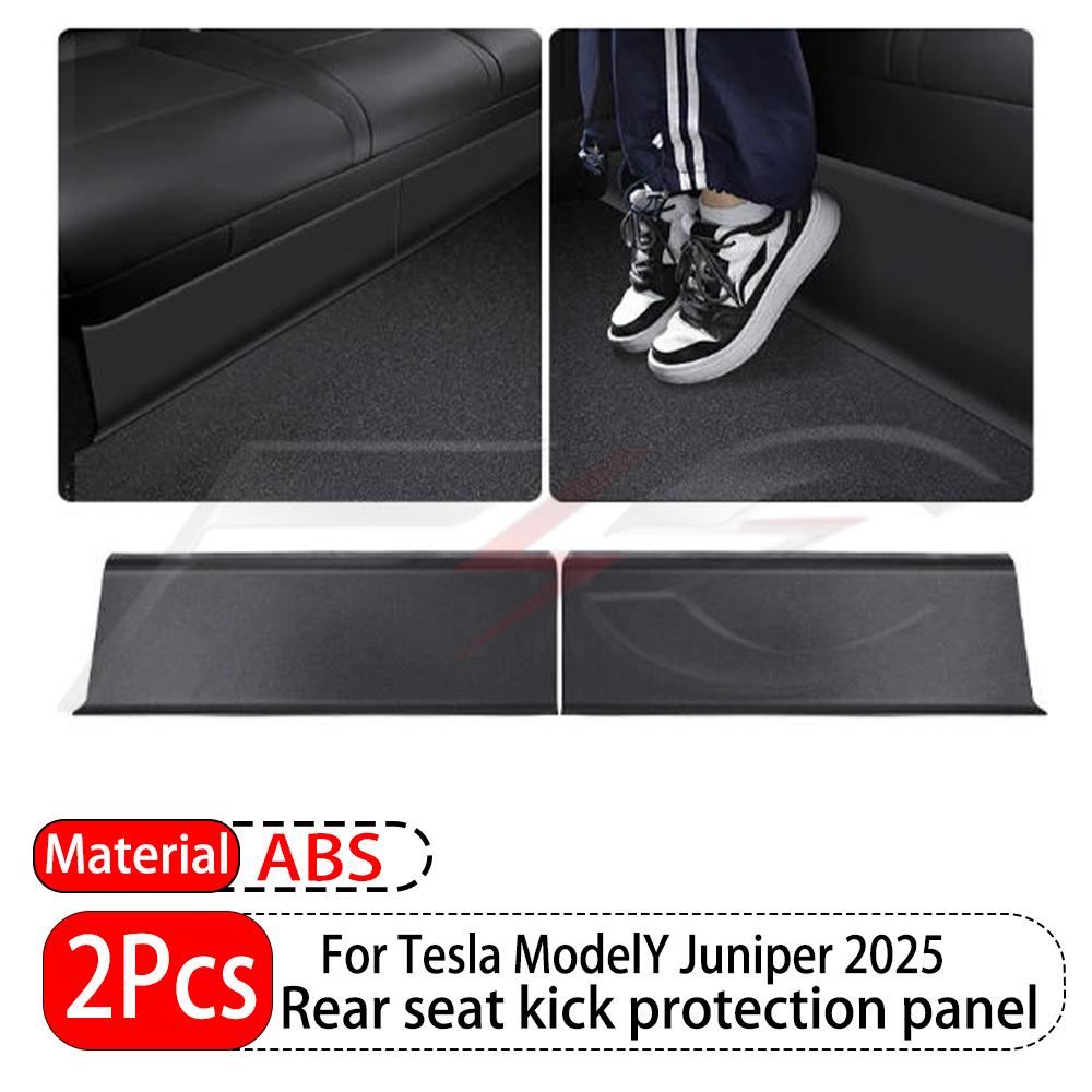 

For Tesla NewModelY Juniper 2025 2 4 8PcsABS Front Rear Door Sill Protector Threshold Strip Anti-kick Guard Panel Waterproof Pad Juniper 2025