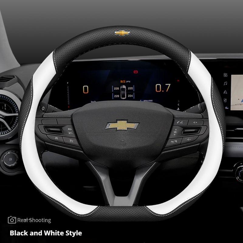 Leather Car Steering Wheel Cover for Chevrolet Corsa Groove Impala Matiz Beat Volt 1 Optra Lacetti Malibu Xl Epica Accessories