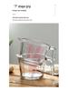 Heat-Resistant Glass Measuring Cup for Microwave Baking - Large Capacity with Scale