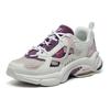 Fila Fusion RJV Fabric Synthetic Leather Comfortable Trendy Low-Top Casual Shoes Women Sneaker Peach-Pink T12W121102FWP