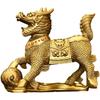 Auspicious All-Copper Ornament Home Store Desktop Decoration Male And Female Pair Eight Treasures Fire Kirin