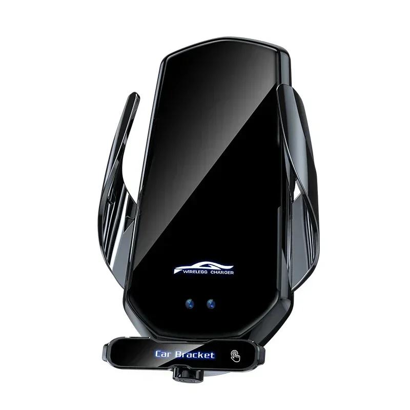 30W Magnetic Wireless Charger Car Phone Holder Infrared Induction Air Vent Mount for iPhone 16 Samsung Fast Charging Station